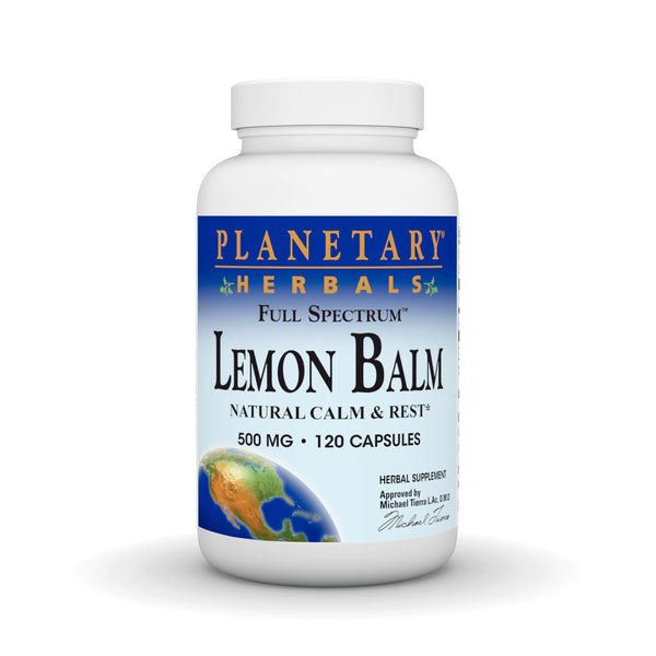 Planetary Herbals Full Spectrum Lemon Balm 120 Capsule